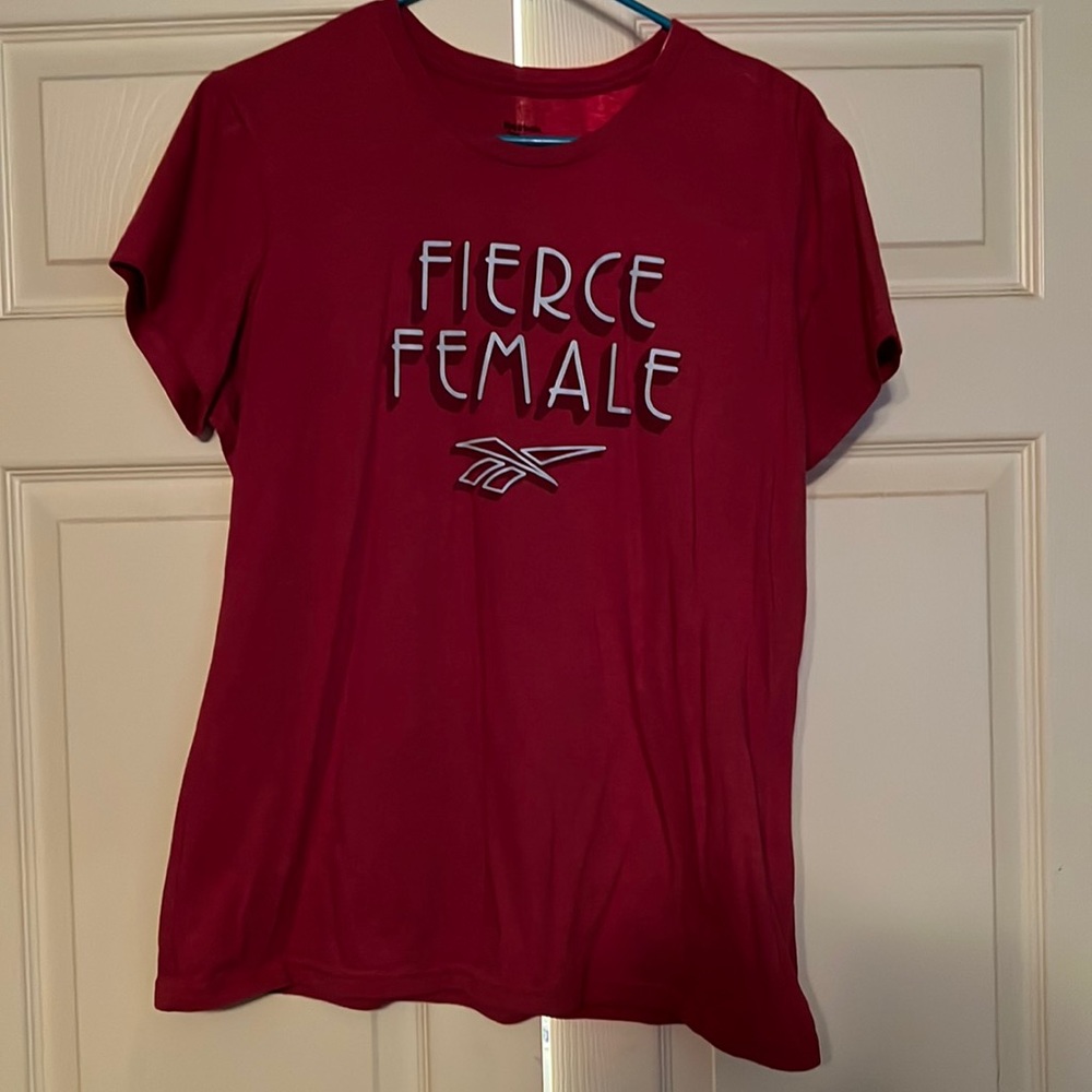 Reebok shirt - Fierce Female - XL - never worn